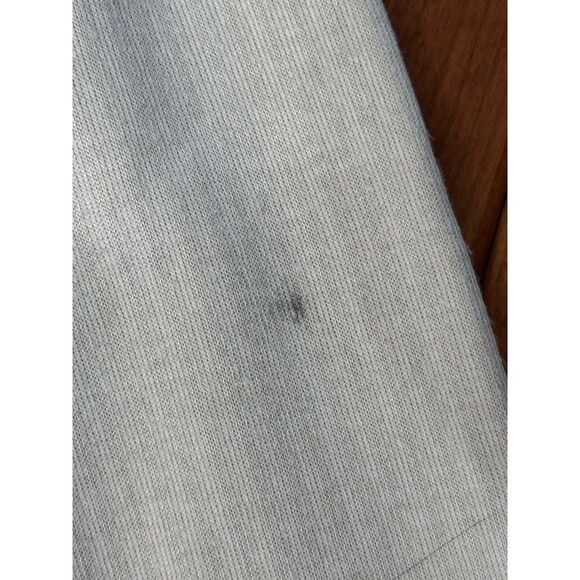 Terramar Climasense 1/4 Zip Pullover Womens Large Light Gray Thermal Grid Fleece - Picture 4 of 10